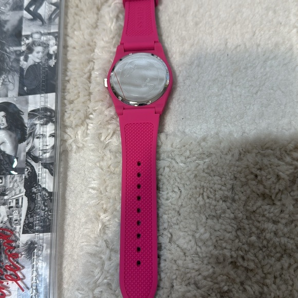 GUESS Casual Lifestyle Pink Rainbow Watch - Picture 5 of 9